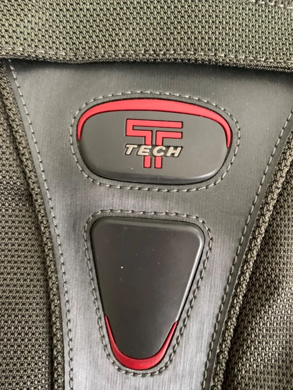Tumi Tech Gray Laptop Messenger Bag | Padded Shoulder Strap | Professional Work